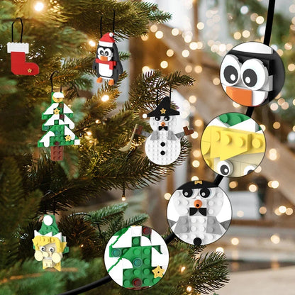 Weihnachtsbaum-Anhänger Bausteinset