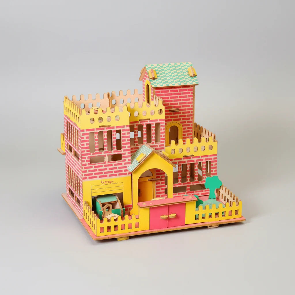 Villa 3D-Holzbausatz