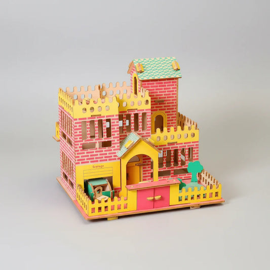 Villa 3D-Holzbausatz