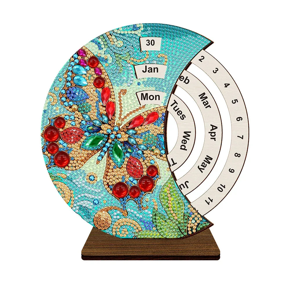 Diamond Painting Roter Schmetterling