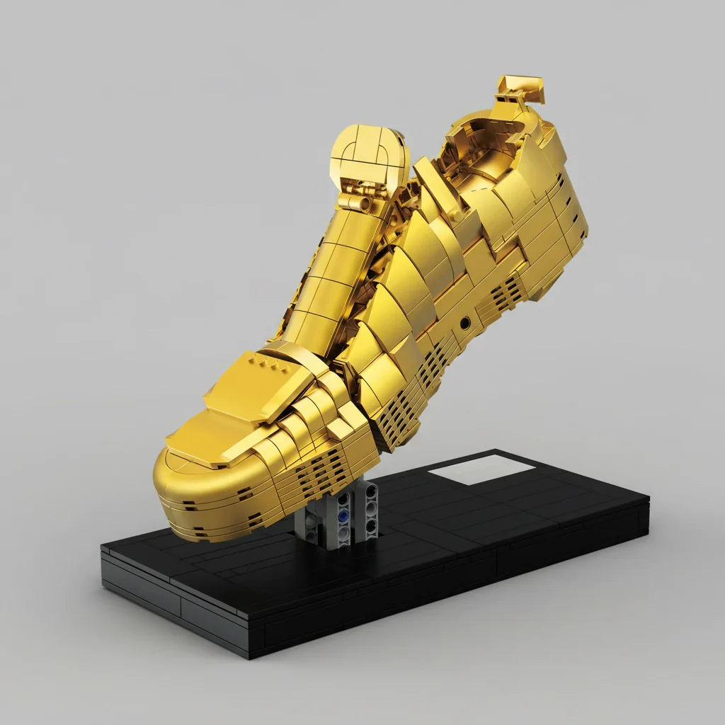 Goldener Schuh Bausteinset