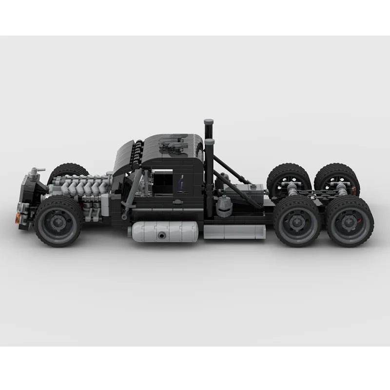 Amerikanischer Sattelschlepper Bausteinset