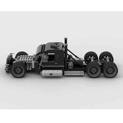 Amerikanischer Sattelschlepper Bausteinset