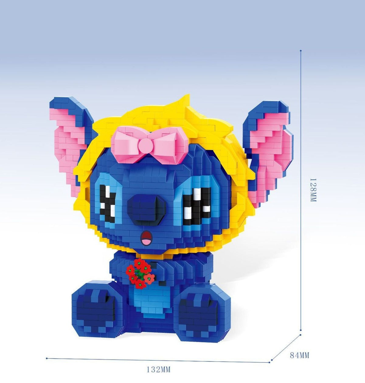 Baby blaues Wesen Bausteinset