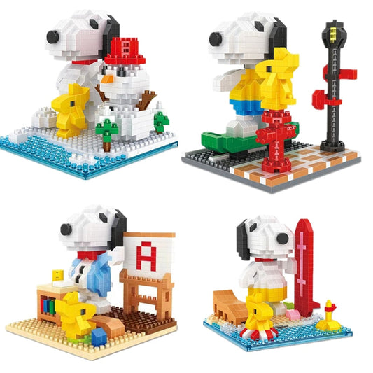 Fiktiver Beagle Zauberer Bausteinset