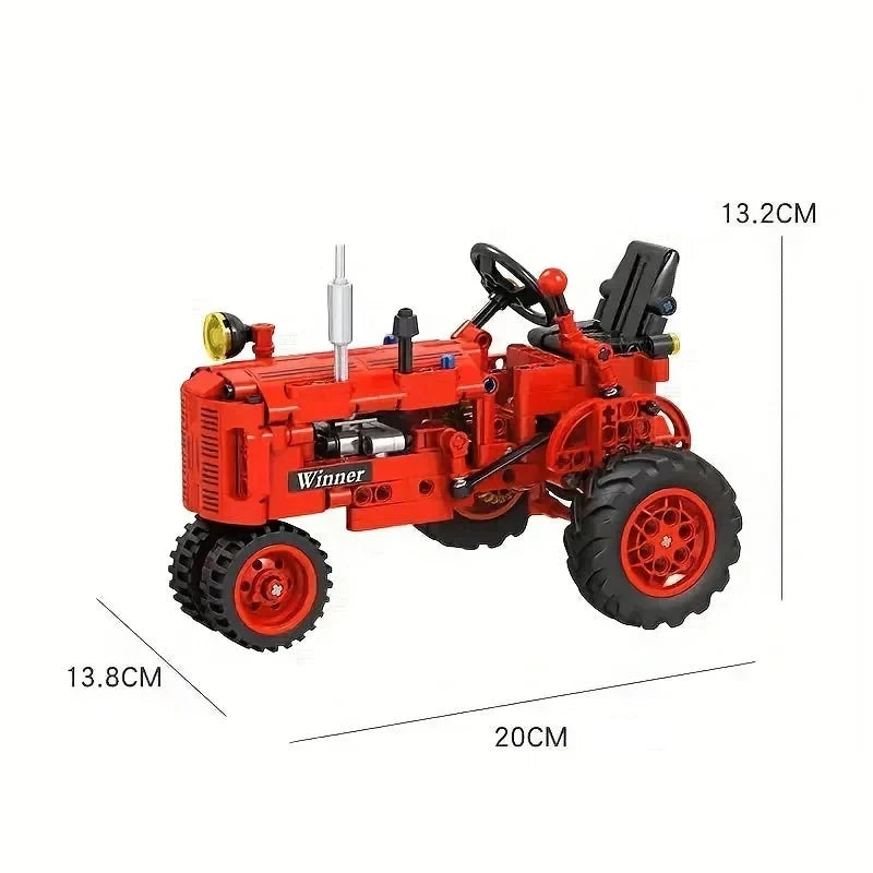 Roter Traktor Bausteinset