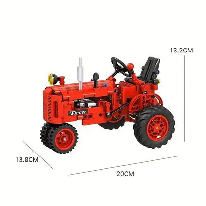 Roter Traktor Bausteinset