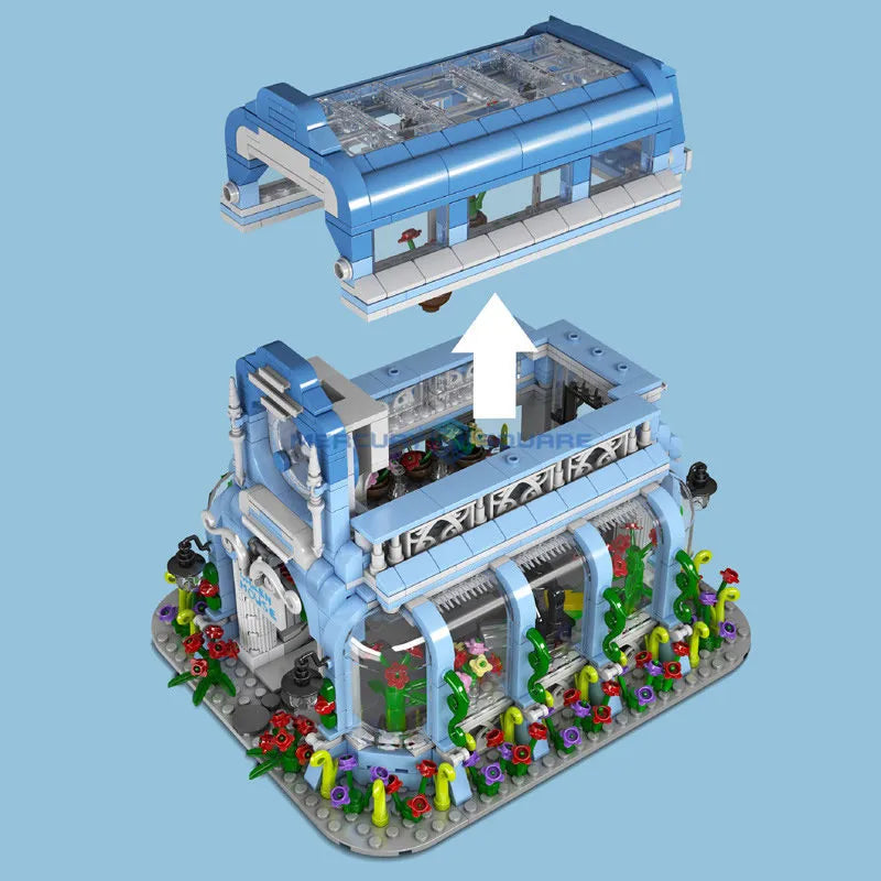 Botanischer Garten Bausteinset