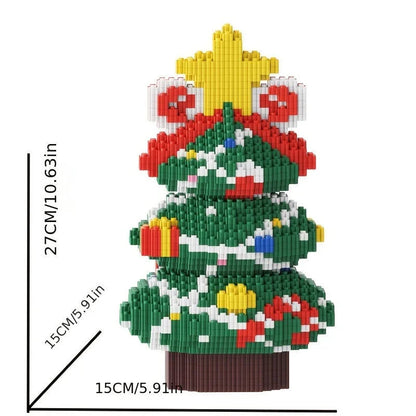 Weihnachtsbaum mit Dekoration Bausteinset