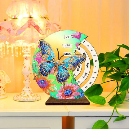 Diamond Painting Blauer Schmetterling