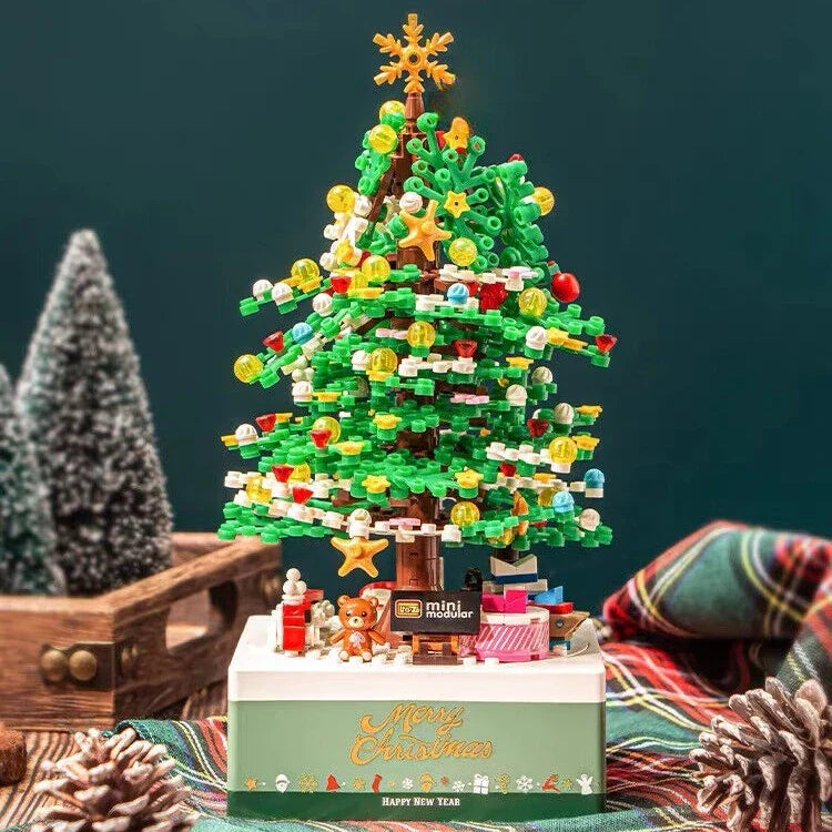 Großer Weihnachtsbaum Bausteinset