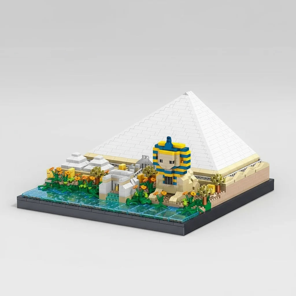 Alte Ägyptische Pyramide Bausteinset