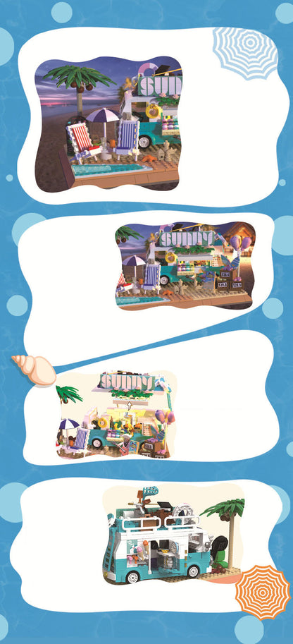Strandwagen Bausteinset