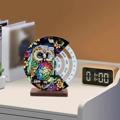 Diamond Painting Bunte Eule