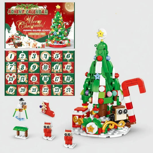 Weihnachts Adventskalender 24 Tage Bausteinset