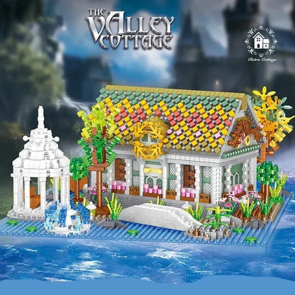 Haus auf dem Wasser Bausteinset