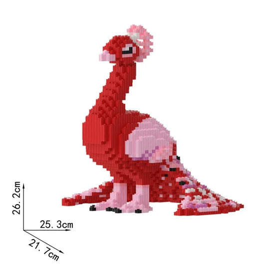 Roter Pfau Bausteinset