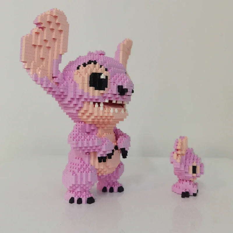 Süßes Rosa Wesen Bausteinset