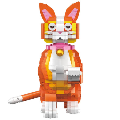 Schöne Katzen Bausteinset