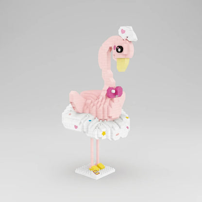 Ballett Flamingo Bausteinset