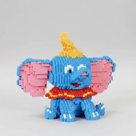 Blauer Elefant Bausteinset