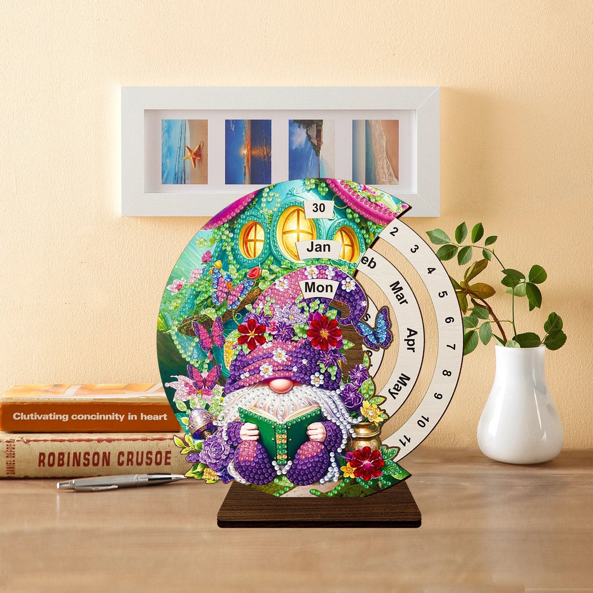 Diamond Painting Lila Wichtel
