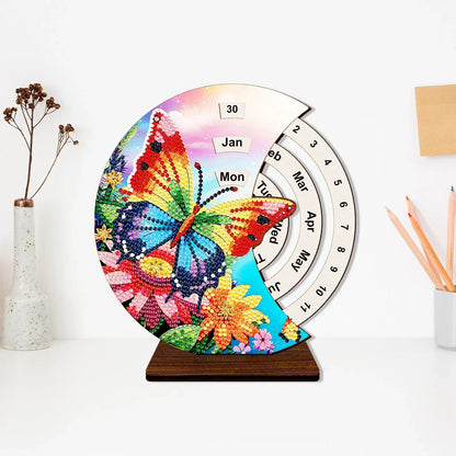 Diamond Painting Regenbogen-Schmetterling