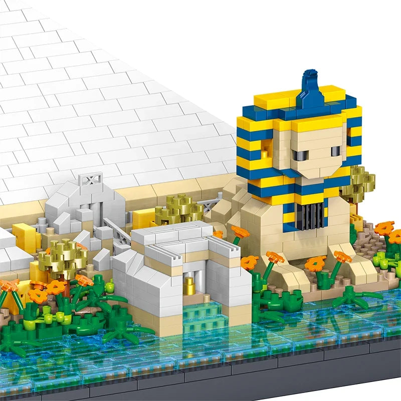 Alte Ägyptische Pyramide Bausteinset