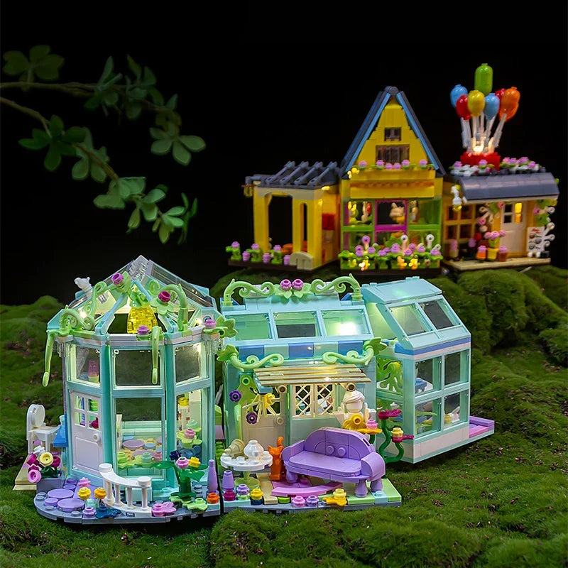 Niedliches Gartenhaus Bausteinset