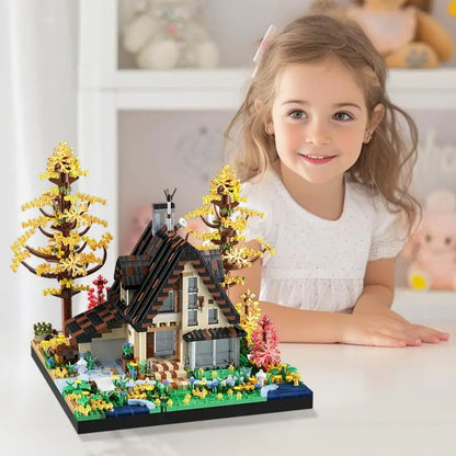 Wunderschönes Baumhaus Bausteinset