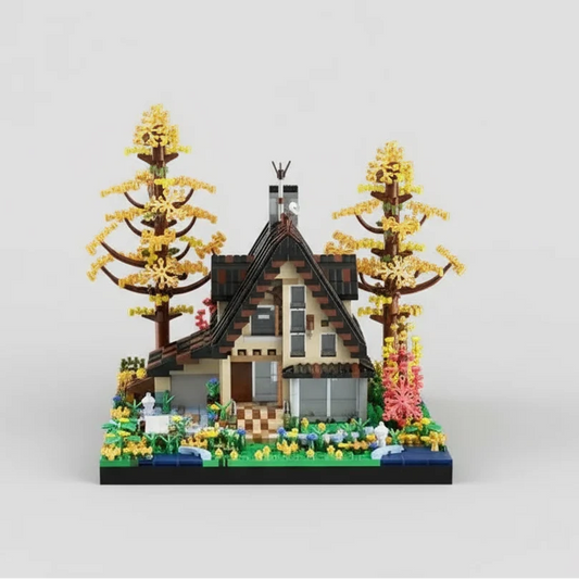 Wunderschönes Baumhaus Bausteinset
