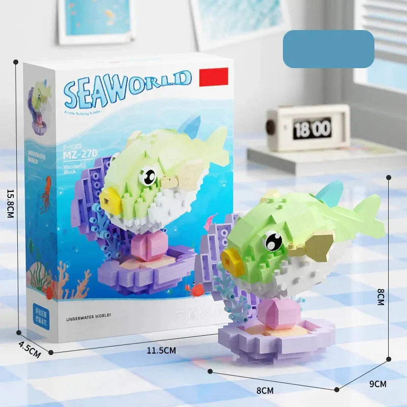 Wassertierchen Bausteinset