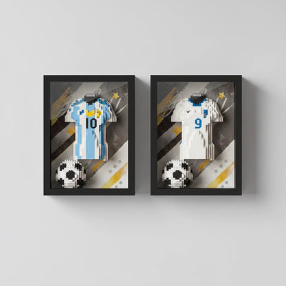 Fußballtrikot Bausteinset