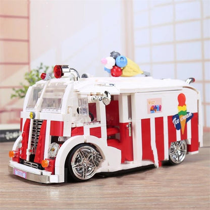 Eiscreme-Wagen Bausteinset
