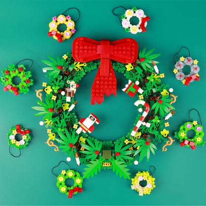 Weihnachtskranz Bausteinset