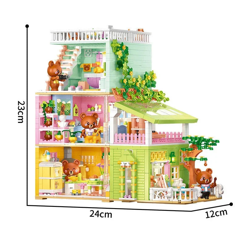 Bärenhaus Bausteinset