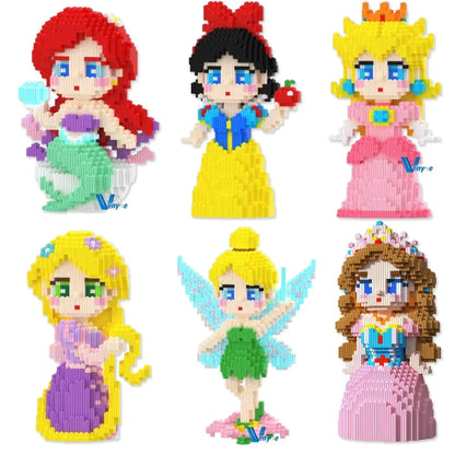 Prinzessin mit Flügeln Bausteinset