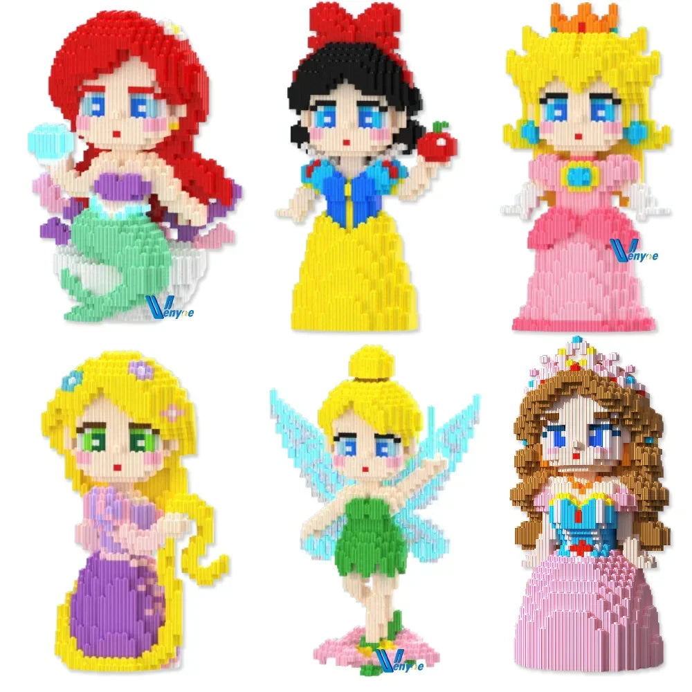 Prinzessin aus dem Spiel Bausteinset