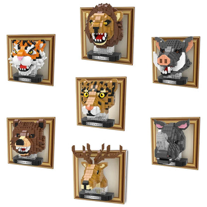 Mini 3D Bild Eichhörnchen Bausteinset