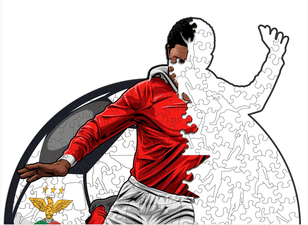 Eusébio Holzpuzzle
