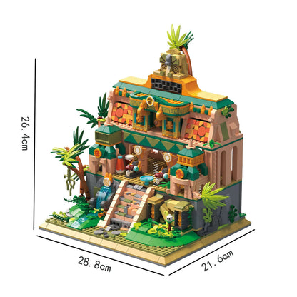 Verlorener Tempel Bausteinset