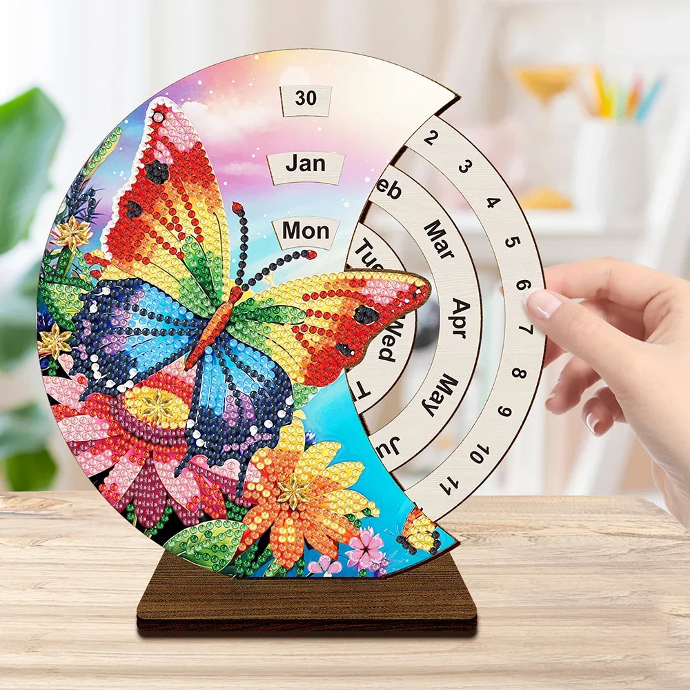 Diamond Painting Regenbogen-Schmetterling