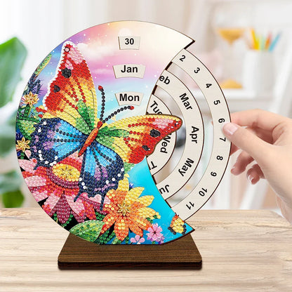 Diamond Painting Regenbogen-Schmetterling