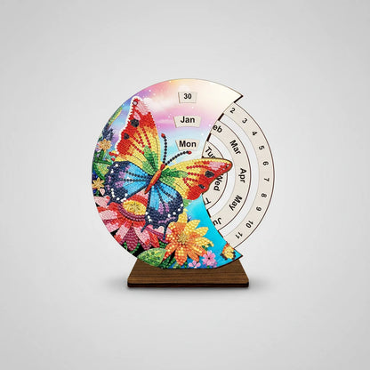 Diamond Painting Regenbogen-Schmetterling