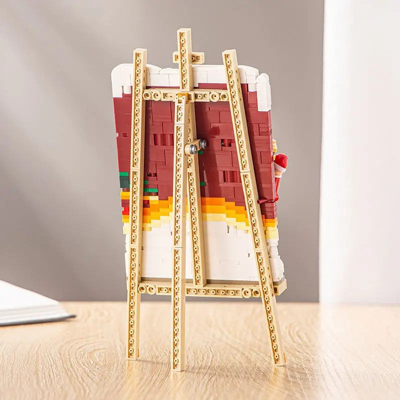 Weihnachtsmalerei Bausteinset