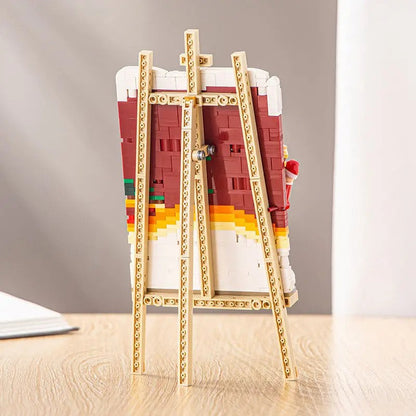 Weihnachtsmalerei Bausteinset