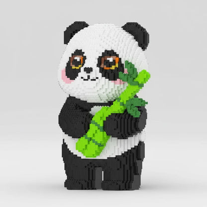 MEGA Panda mit Bambus Bausteinset