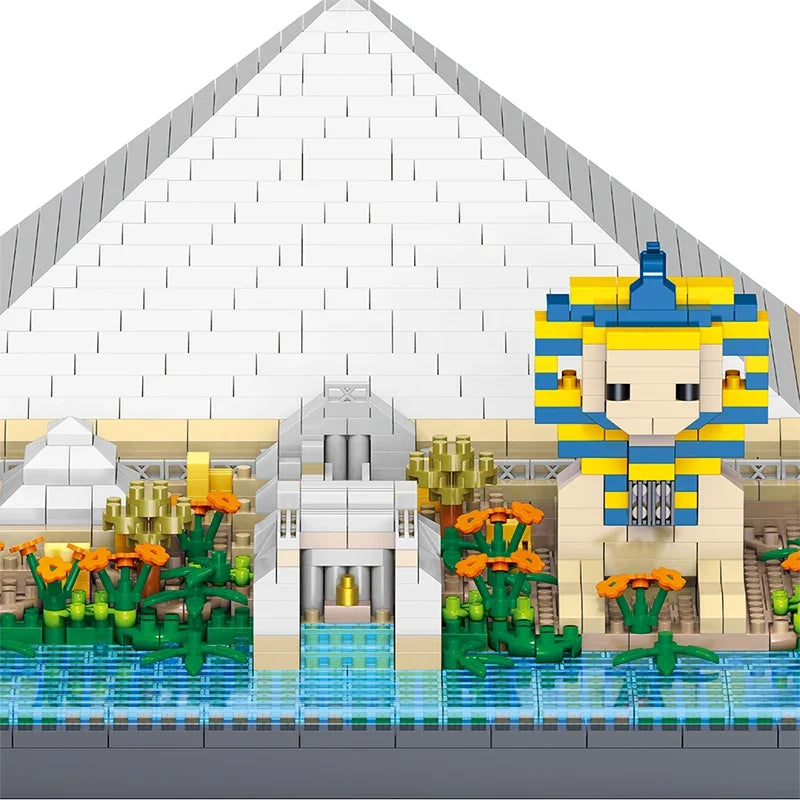 Alte Ägyptische Pyramide Bausteinset
