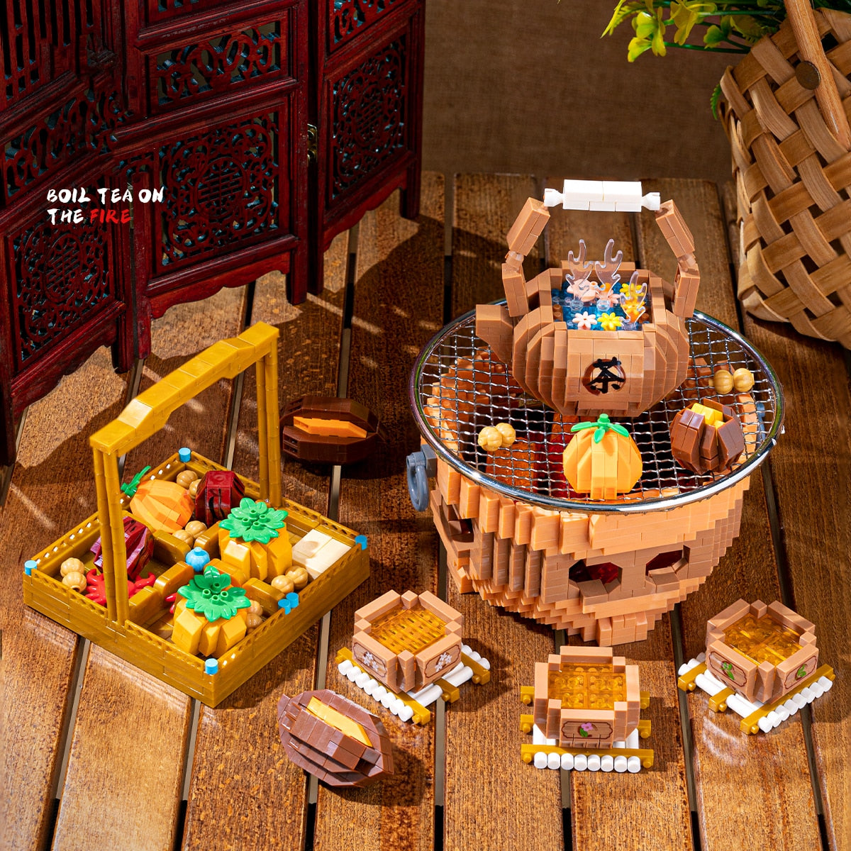 Mini-BBQ Bausteinset