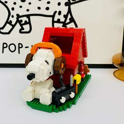 Fiktiver Beagle Stiftehalter Bausteinset